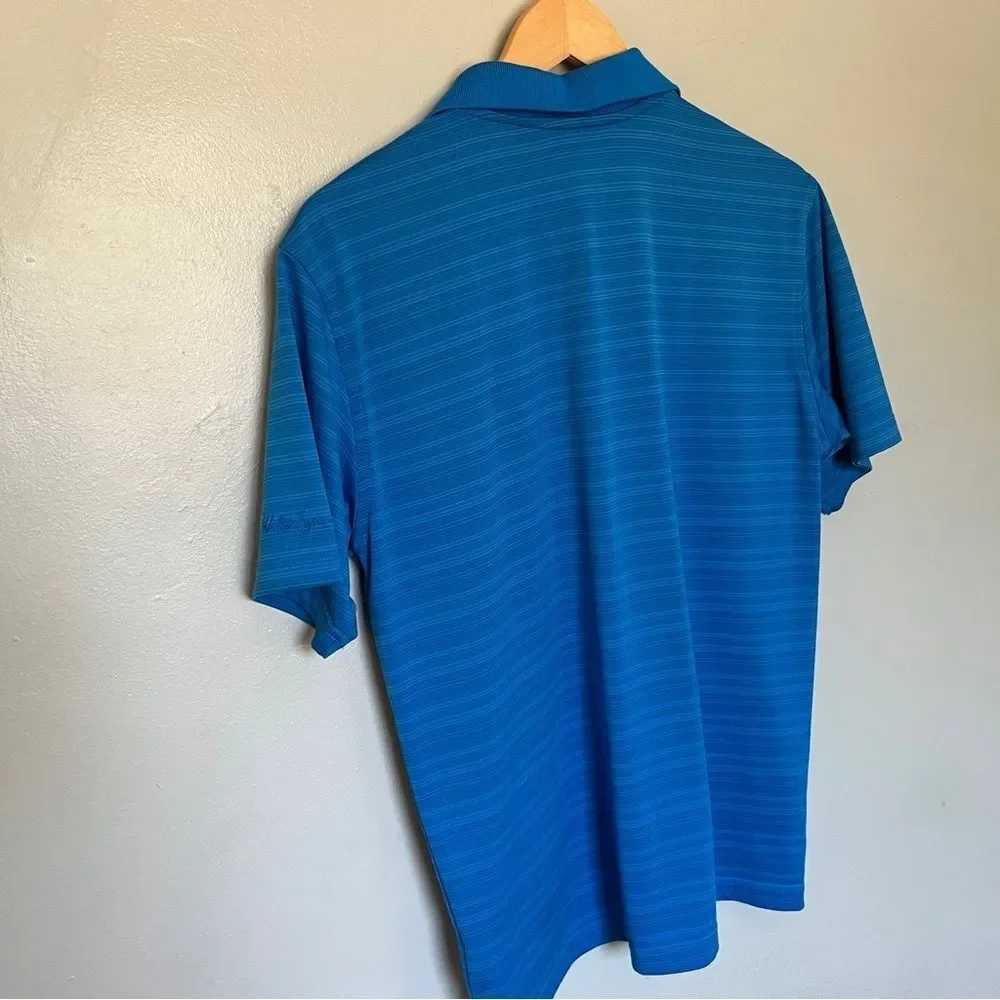 Walter Hagen Men's Blue Polo Shirt